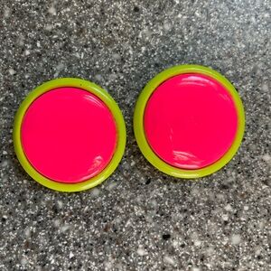 Mod Vintage 1960s clip-on earrings